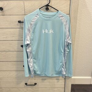 Huk Sky Blue Performance Shirt